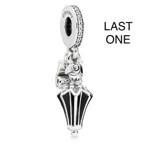 NEW - FIRM - Authentic Pandora Disney Mary Poppins Umbrella Charm